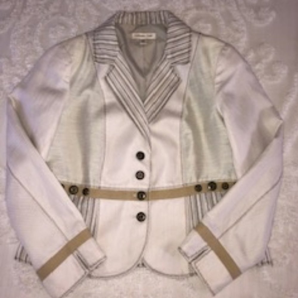 Coldwater Creek Cotton & Linen Jacket P10